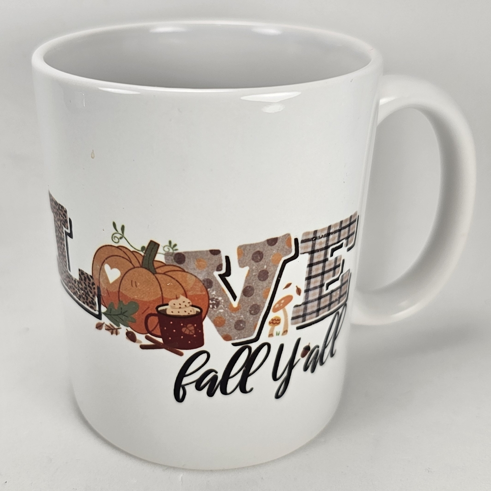 "Love Fall Y'all" Mug